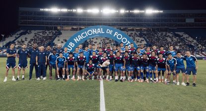 La presentación del plantel de Nacional para la temporada 2026, con varios jugadores que ya no están en el club