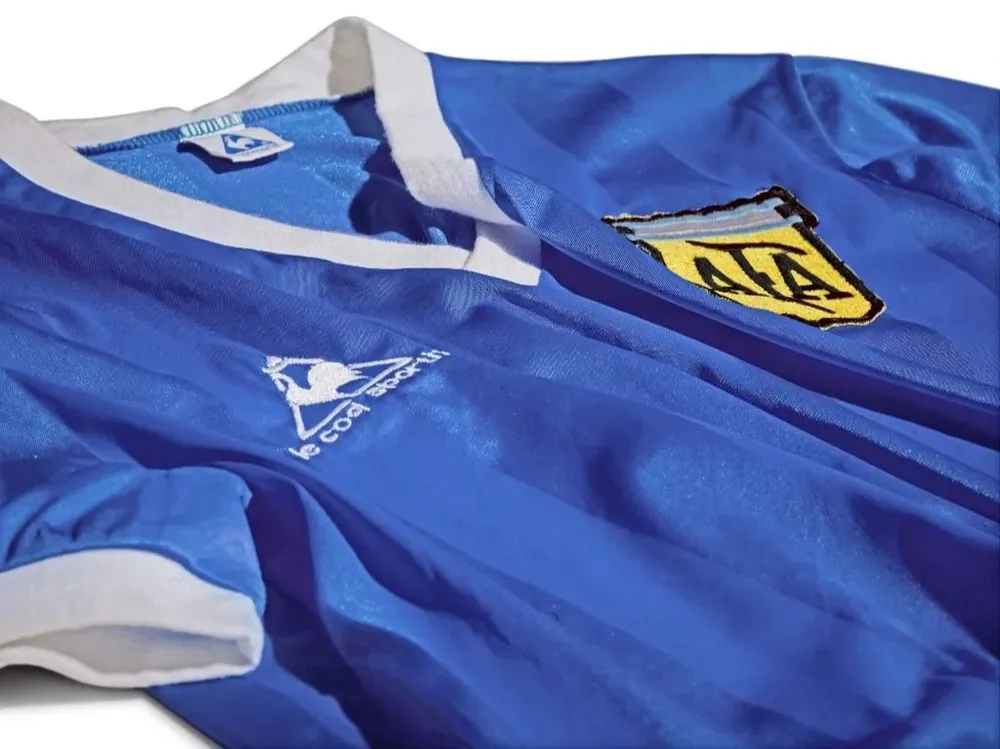 La camiseta de Diego Maradona en Sothebys