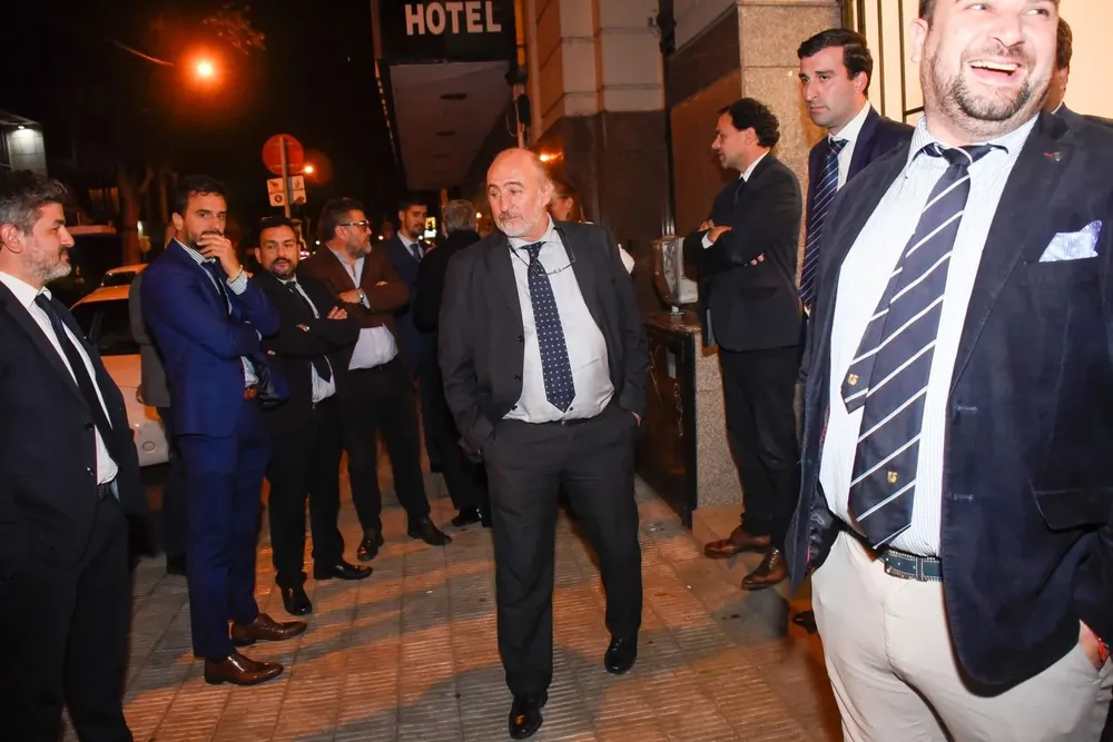 Abogados defensores de Operación Océano en una audiencia del caso en 2022