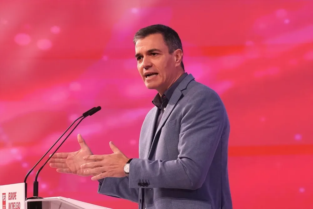 El presidente del gobierno, en funciones, de España y secretario general del PSOE, Pedro Sánchez.