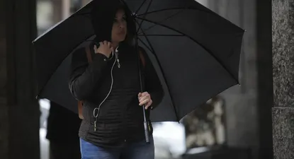 La alerta rige hasta las 11