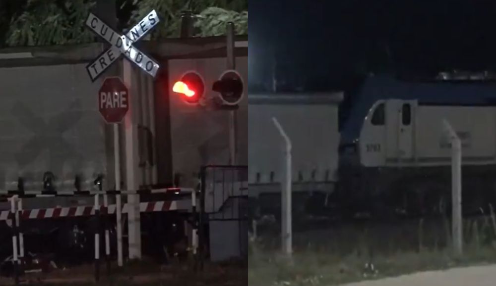 Motociclista de 28 años murió tras ser chocado por un tren