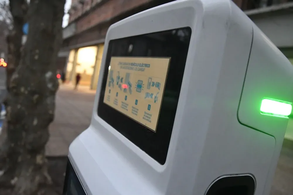 Estación de carga de vehículo eléctrico