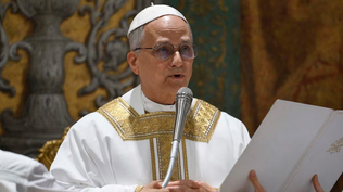 Leon XIV celebra su primera misa como Papa en la Capilla Sixtina