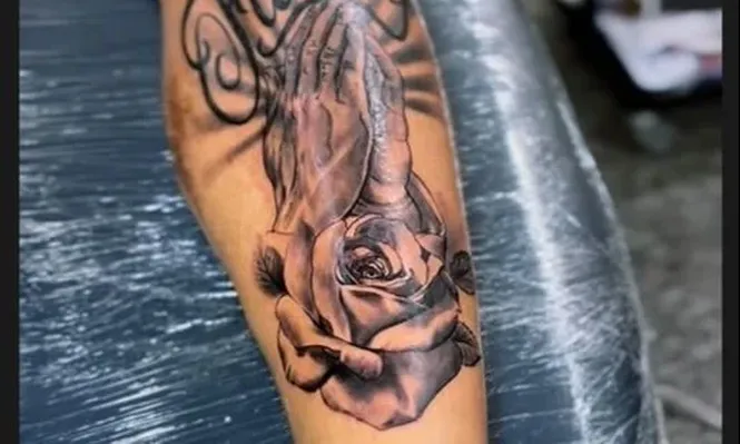 El tatuaje del jugador tricolor