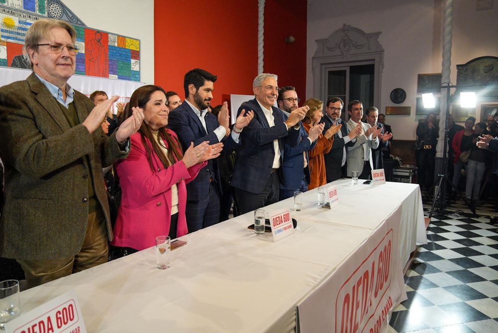 Andrés Ojeda y Robert Silva presentaron la Lista 600 al Senado