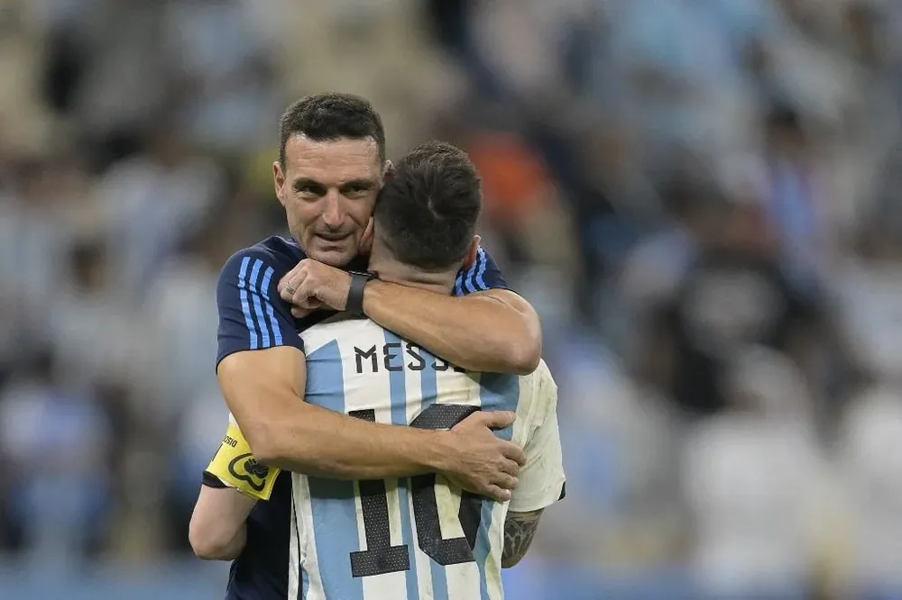 Scaloni y Messi en Qatar, la fórmula del éxito argentino