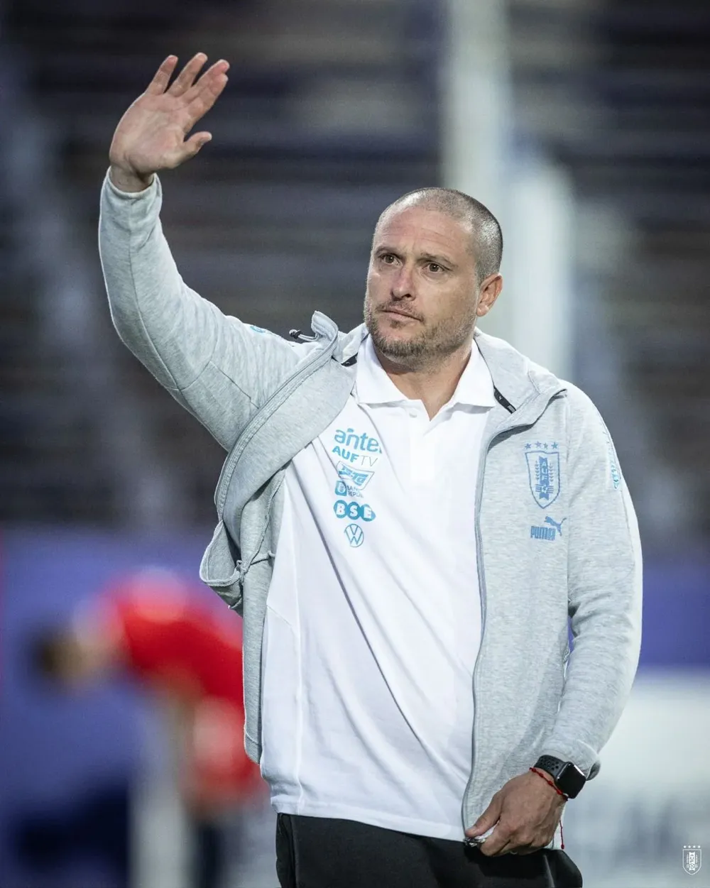 Diego Pérez, técnico de la selección sub 20 de la AUF&nbsp;