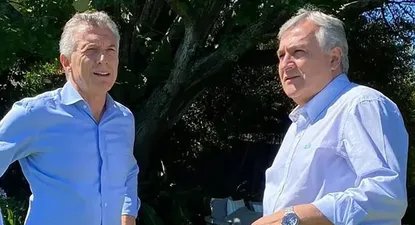 Mauricio Macri y Gerardo Morales
