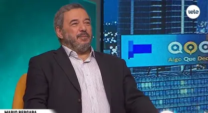 Mario Bergara entrevistado en Algo que decir de Canal 12
