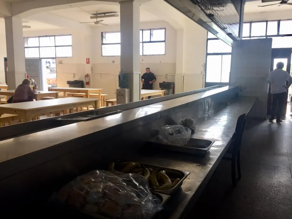 Comedor del programa PAT en Ciudad Vieja