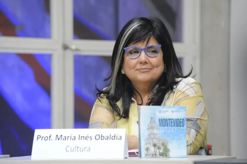 María Inés Obaldía, directora de Cultura de la Intendencia de Montevideo