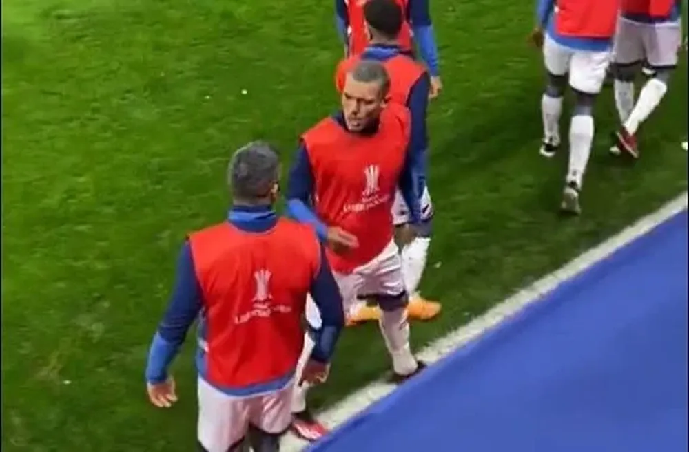 La discusión entre Gigliotti y Fagúndez