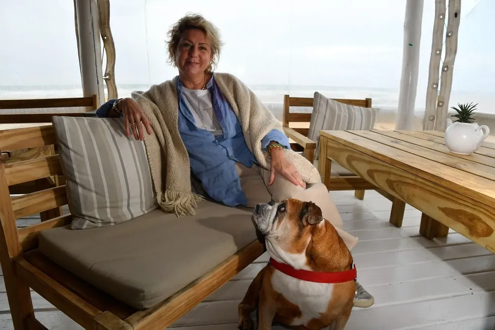 El parador está hace dos décadas en la parada 20 de la Brava