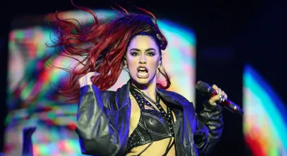 Lali Espósito en el festival Acá Estamos