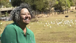 Sonia Bonato, productora de soja en Goiás, Brasil.