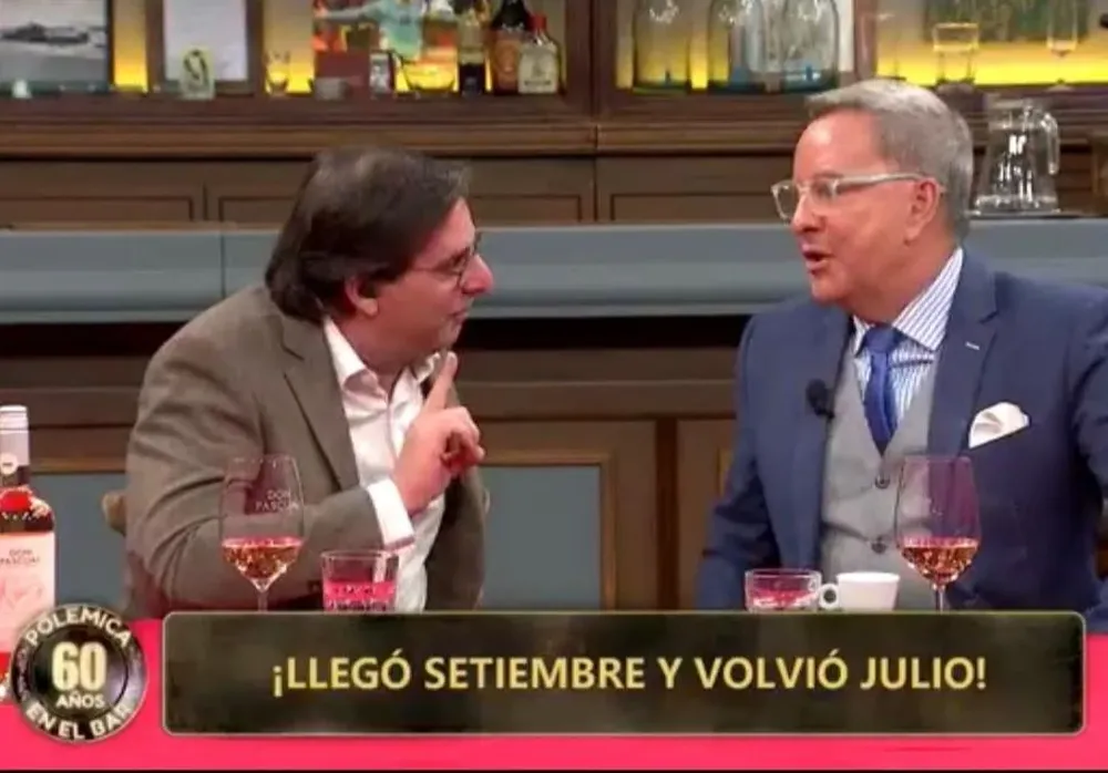 La vuelta de Julio Ríos a Polémica en el Bar, una semana después de abandonar el programa en medio de una entrevista