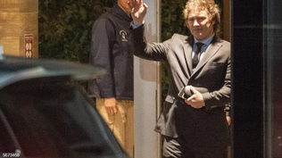 El presidente argentino, Javier Milei, que visita España el próximo fin de semana.