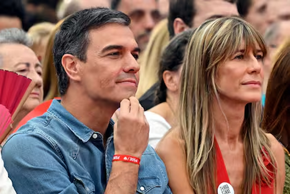 Pedro Sánchez y Begoña Gómez