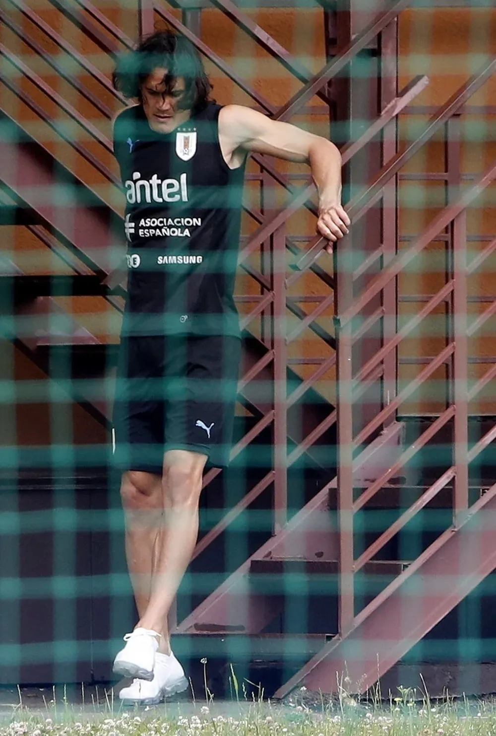 Cavani este lunes en el Borsky Sport Centre