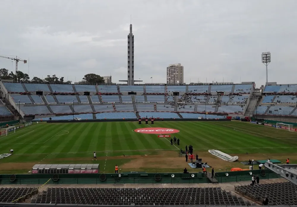 El piso del Centenario a horas del clásico