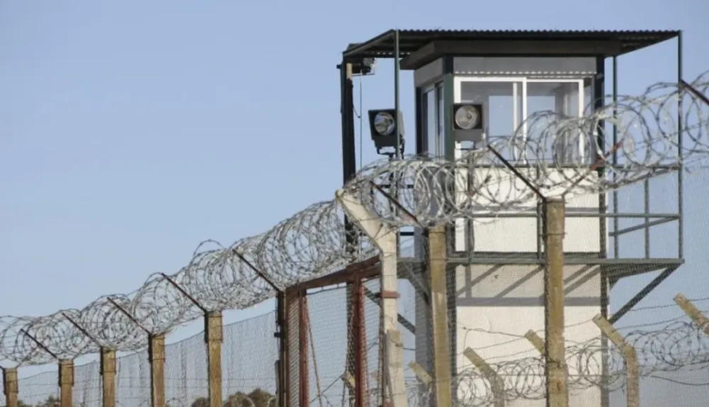 Cabina de vigilancia en la Colonia Berro