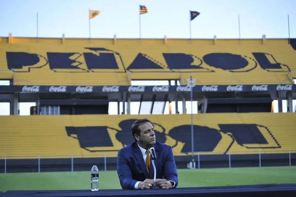 Ignacio Ruglio, presidente de Peñarol