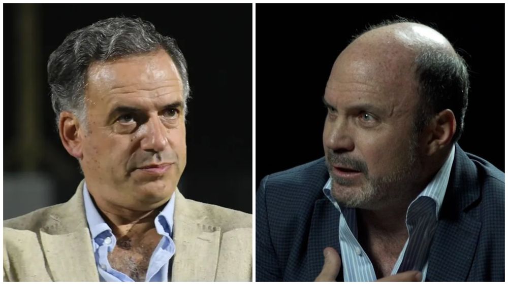 Yamandú Orsi y Ignacio Álvarez