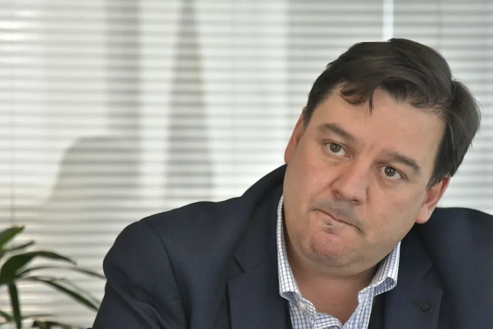 El ministro de Ambiente, Adrián Peña