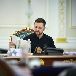 El presidente de Ucrania, Volodimir Zelenski.