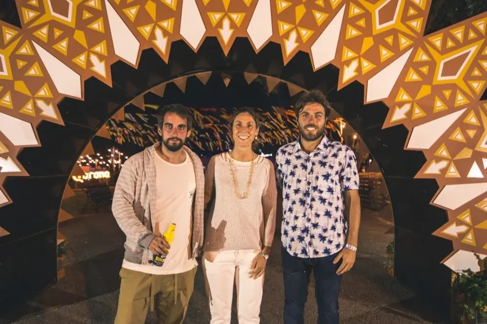 Gonzalo Tasende, Gabriela Cibils y Francisco Ferreiros