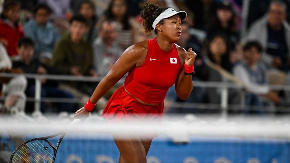 La tenista japonesa Naomi Osaka ha dicho que ganar una medalla olímpica es uno de los sueños de su vida. Aquí, en la primera jornada de París 2024.