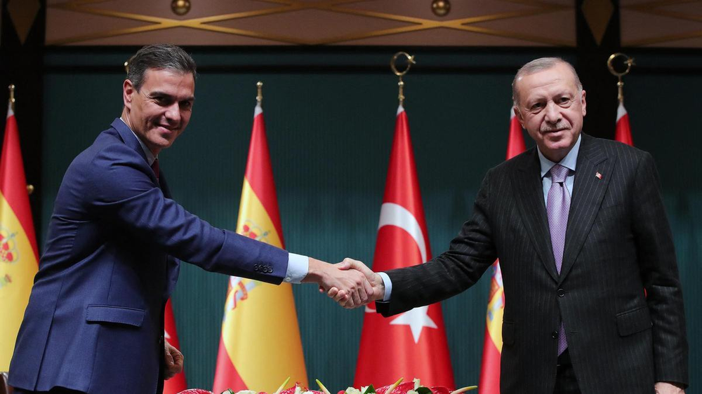 Pedro Sánchez, presidente del Gobierno español y el presidente de Turquía,&nbsp;Recep Tayyip Erdogan.