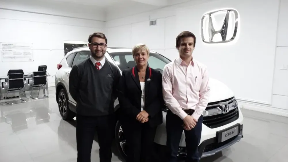 Nicolas Galati, Rossana Berrueta y Felix Pereira