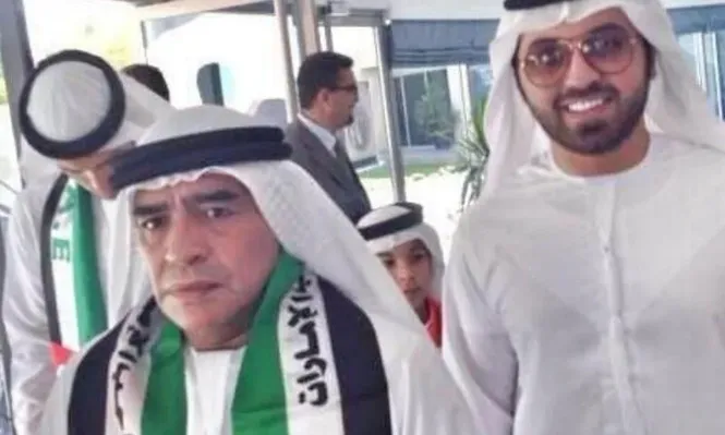 Maradona en Dubai