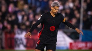 Video: Ronald Araujo volvió a jugar en Barcelona después de 7 meses; cómo le fue al zaguero de la selección de Uruguay