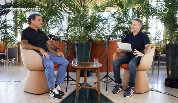 Claudio Zuchovicki junto a Luis Majul.