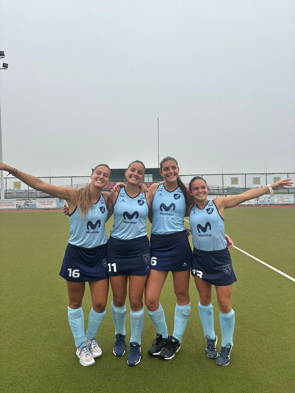 Josefina Mari, Agustina Diaz, Silvina Bonaudi y Lupe Curtutchague