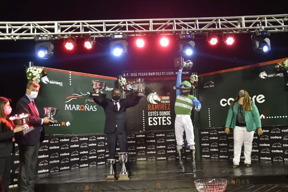 El festejo de los campeones