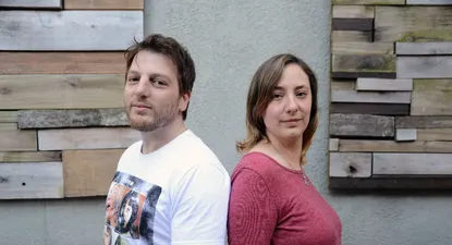 Álvaro Angeloro y Verónica Viera