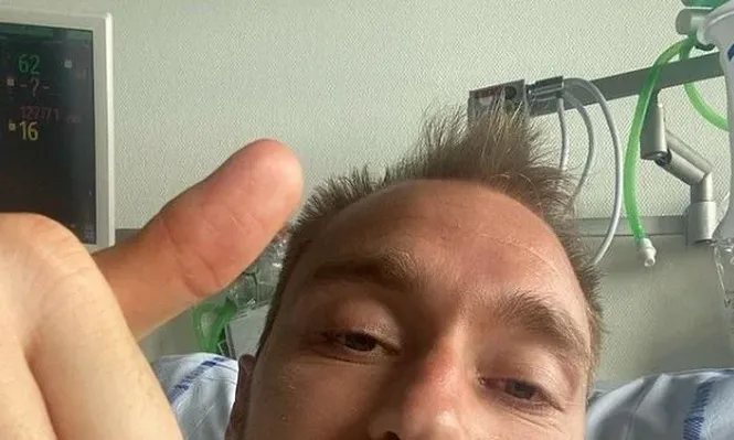 La foto que subió Christian Eriksen a su Instagram