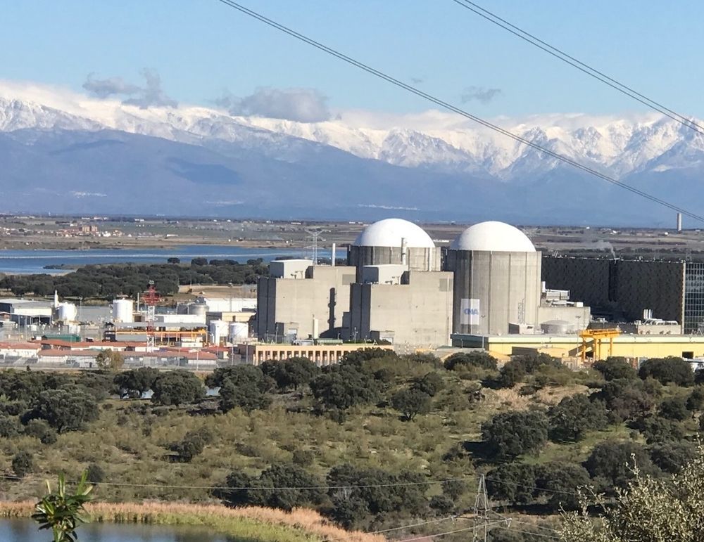 La central nuclear de Almaraz, en Cáceres. EUROPA PRESS
