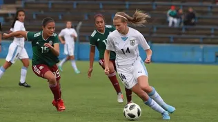La selección femenina sub 17 venció 2-1 a México