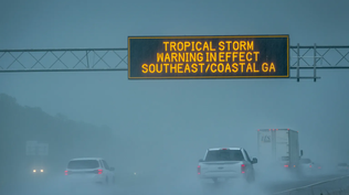 Huracán Debby se ha degradado a una tormenta tropical