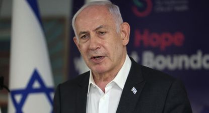 El primer ministro israelí Benjamin Netanyahu disolvió el gabiente de Guerra.
