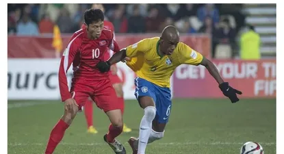 La sub 20 de Brasil venció a Corea del Norte y será rival de Uruguay