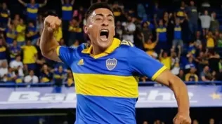 Miguel Merentiel volvió a ser decisivo para Boca con el gol del triunfo ante Tigre