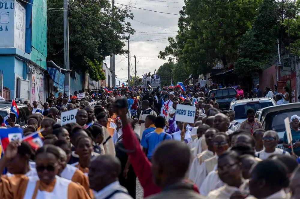 Protestas en Haití. (Archivo)