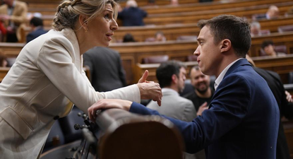 Yolanda Díaz e Iñigo Errejón