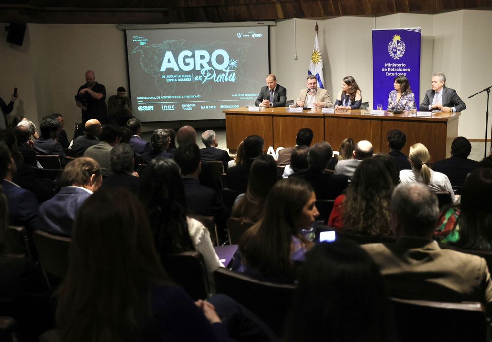 Agro en Punta volvió a ser presentada en la sede de Cancillería y eso es una señal del respaldo constante que el gobierno le otorga a la exposición.